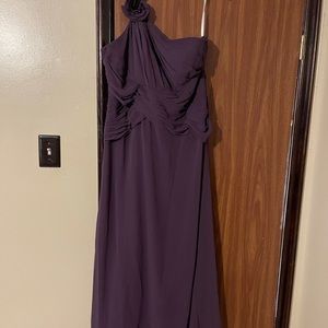Bridesmaid long dress size 16